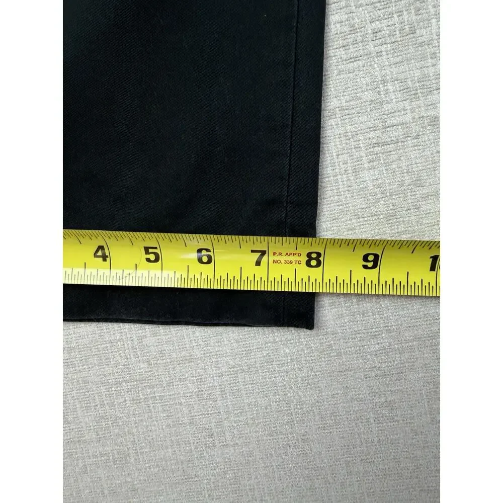 Polo Ralph Lauren Men’s Chino Pants 33x32 Black Stretch Straight Fit